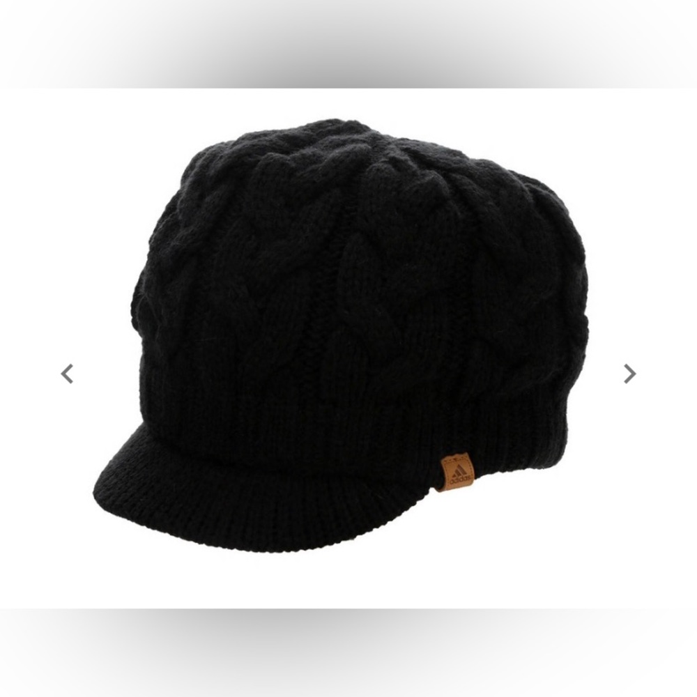 Adidas Black Knit Hat
